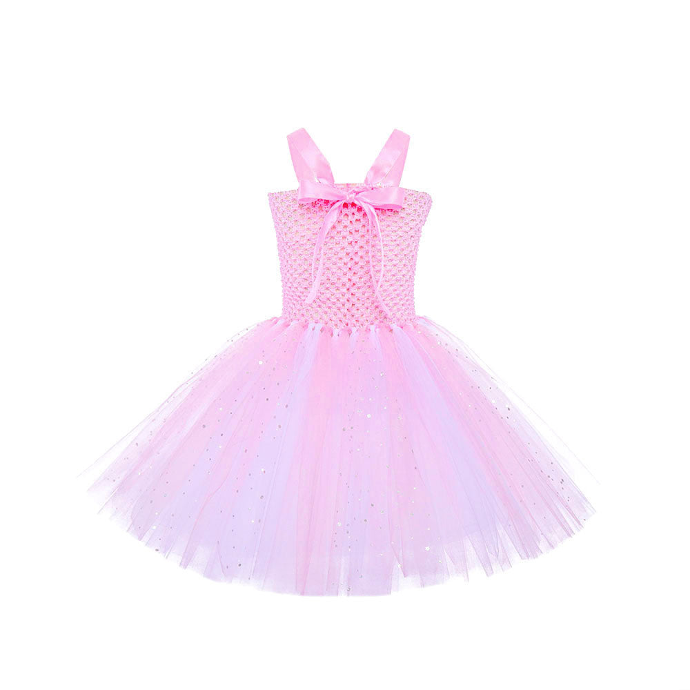 Mädchen Osterkleid Niedliches Häschenkostüm Rosa Kleid mit Stirnband 2-teilig Anzug für Partys