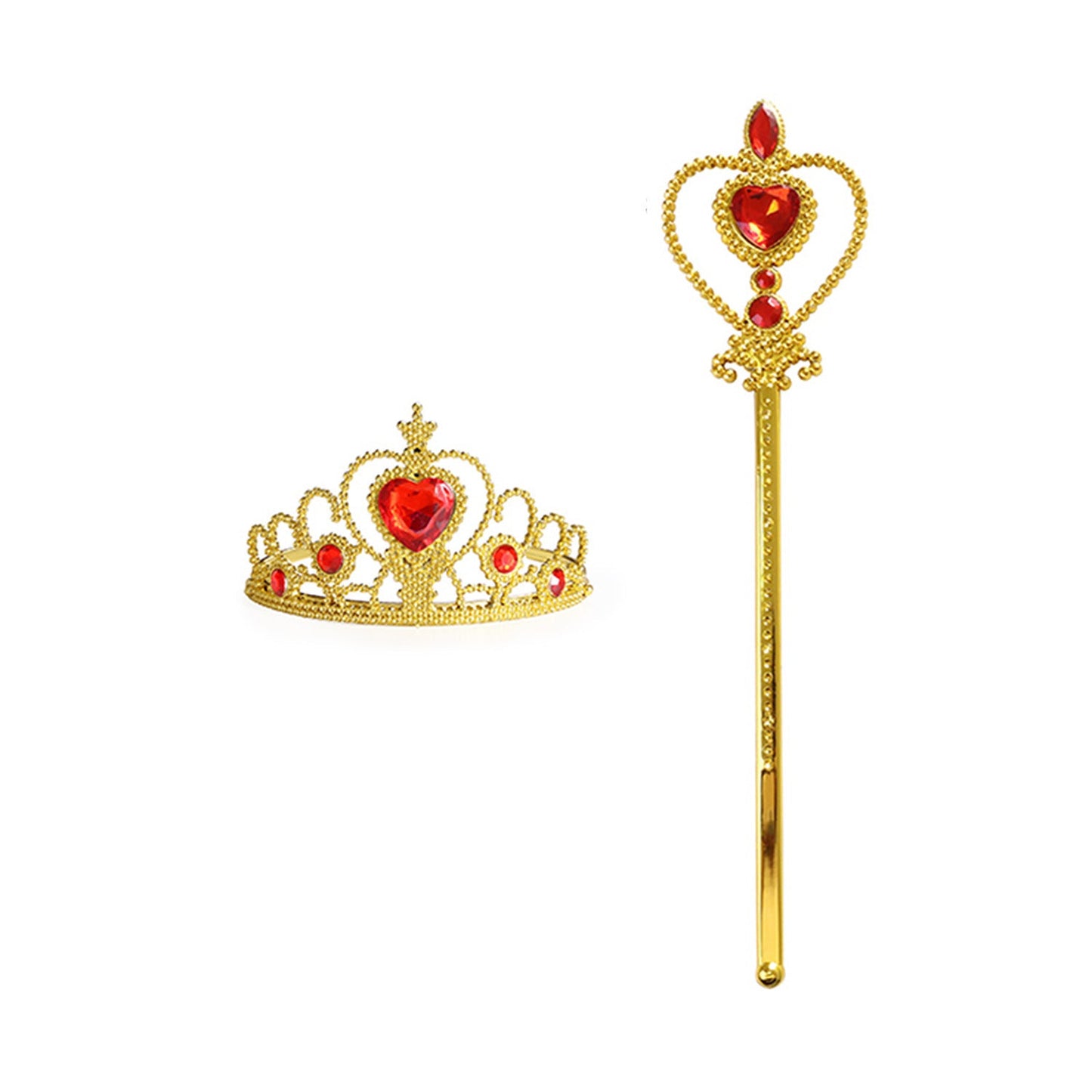 Kinder Prinzessinnenkleid Puff Langarm Ballkleid Kleid mit Krone für Cosplay