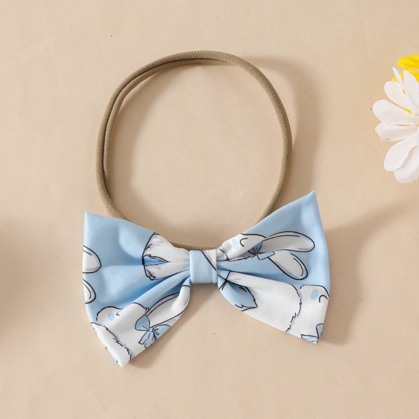 2025 Oster-Outfit für Baby-Mädchen – kurzärmliges Stramplerkleid mit Hosenträgern und Stirnband