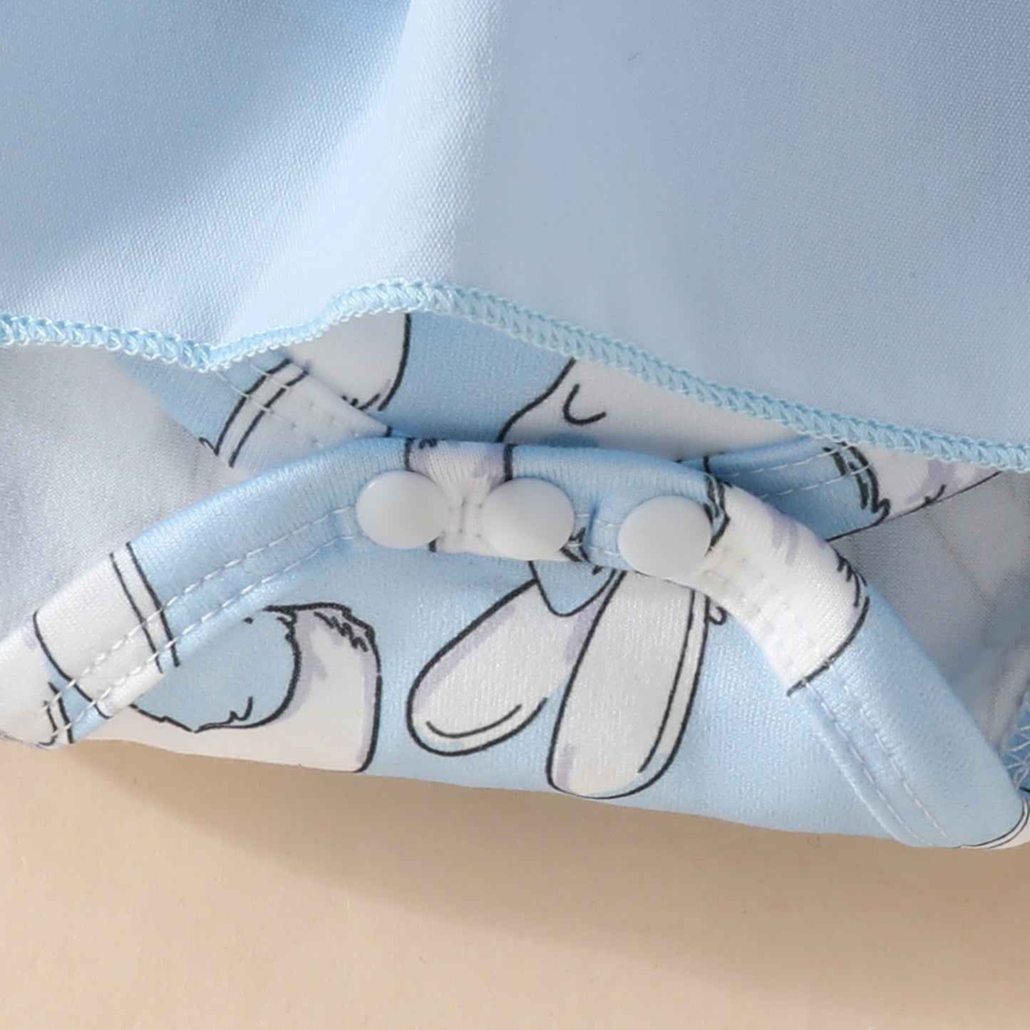 2025 Oster-Outfit für Baby-Mädchen – kurzärmliges Stramplerkleid mit Hosenträgern und Stirnband