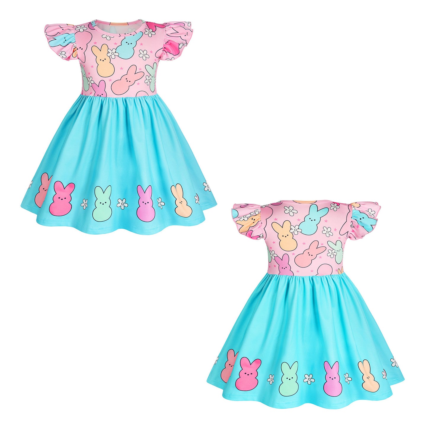 2025 Sommer Neues Mädchenkleid - Süßes Prinzessinnen-Outfit für Kinder im Alter von 3-8