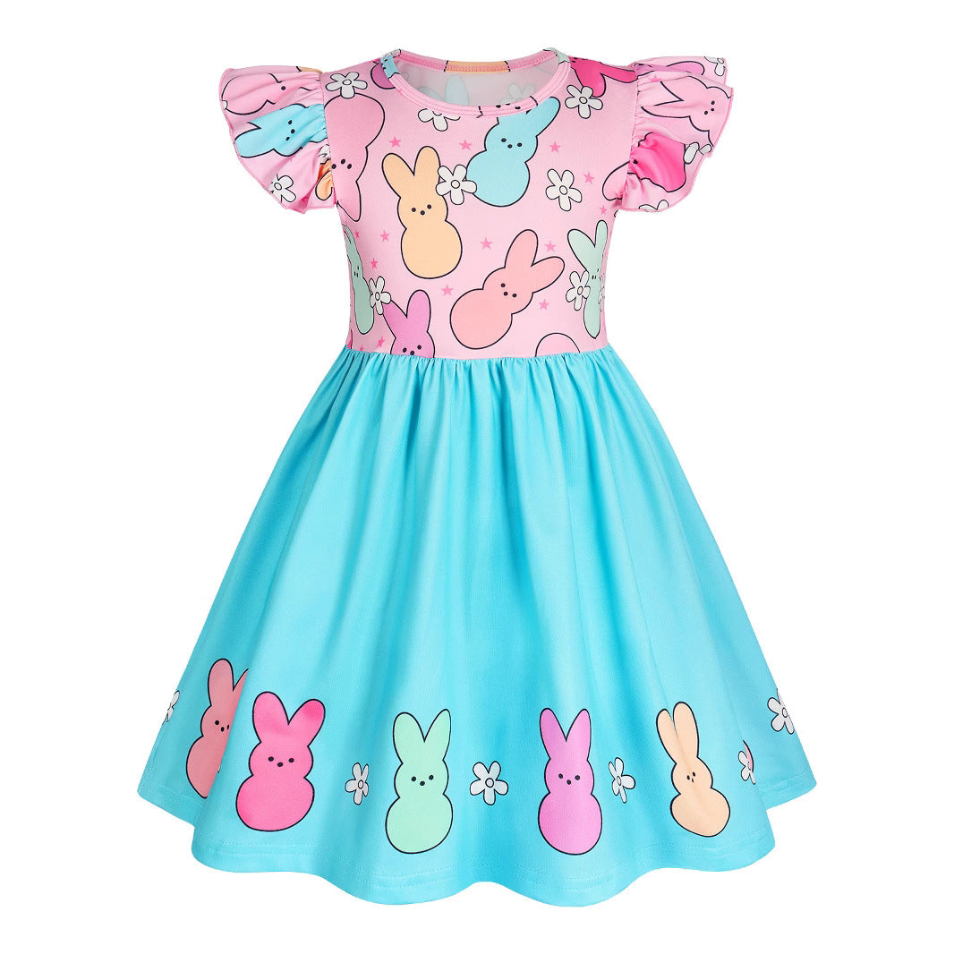 2025 Sommer Neues Mädchenkleid - Süßes Prinzessinnen-Outfit für Kinder im Alter von 3-8