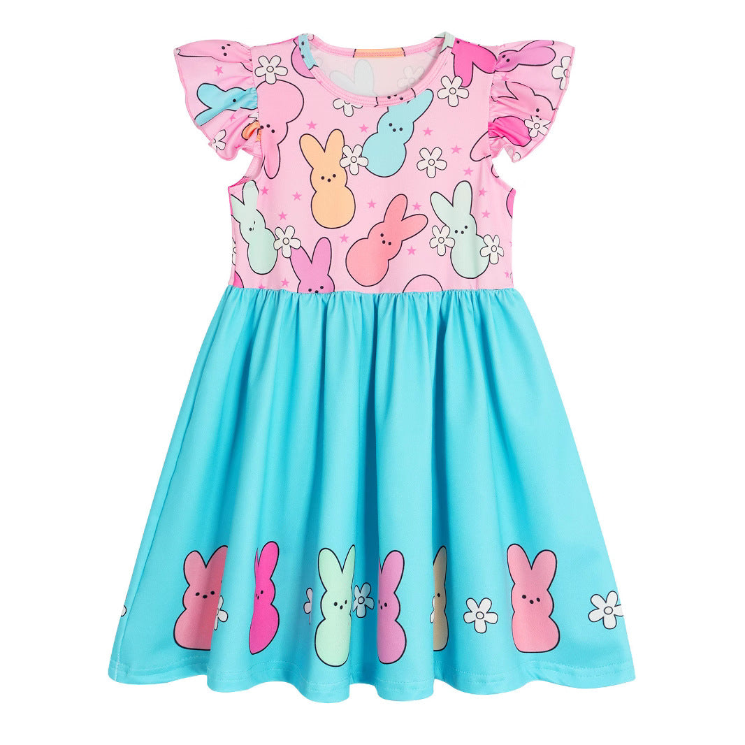 2025 Sommer Neues Mädchenkleid - Süßes Prinzessinnen-Outfit für Kinder im Alter von 3-8