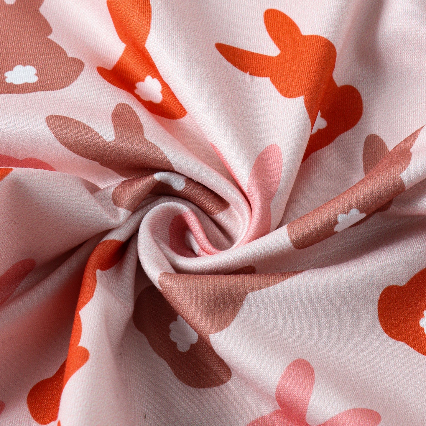 Entzückendes Osterhasen-Zweiteiler-Set für Mädchen – Süßes Kurzarm-Top und Shorts für Sommerspaß