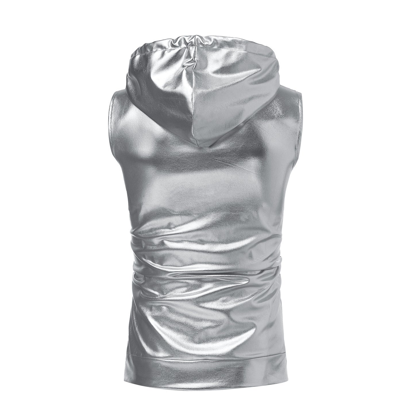 Schillerndes Disco-Kostüm-T-Shirt für Herren