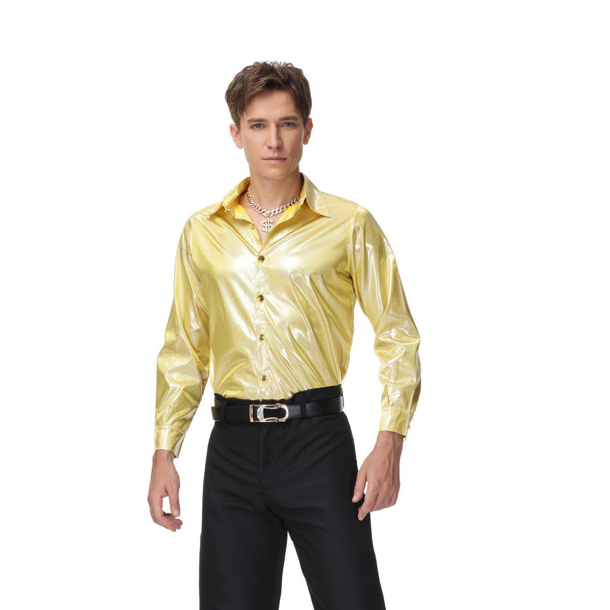 Vintage Disco King 1970er Halloweenkostüm für Herren