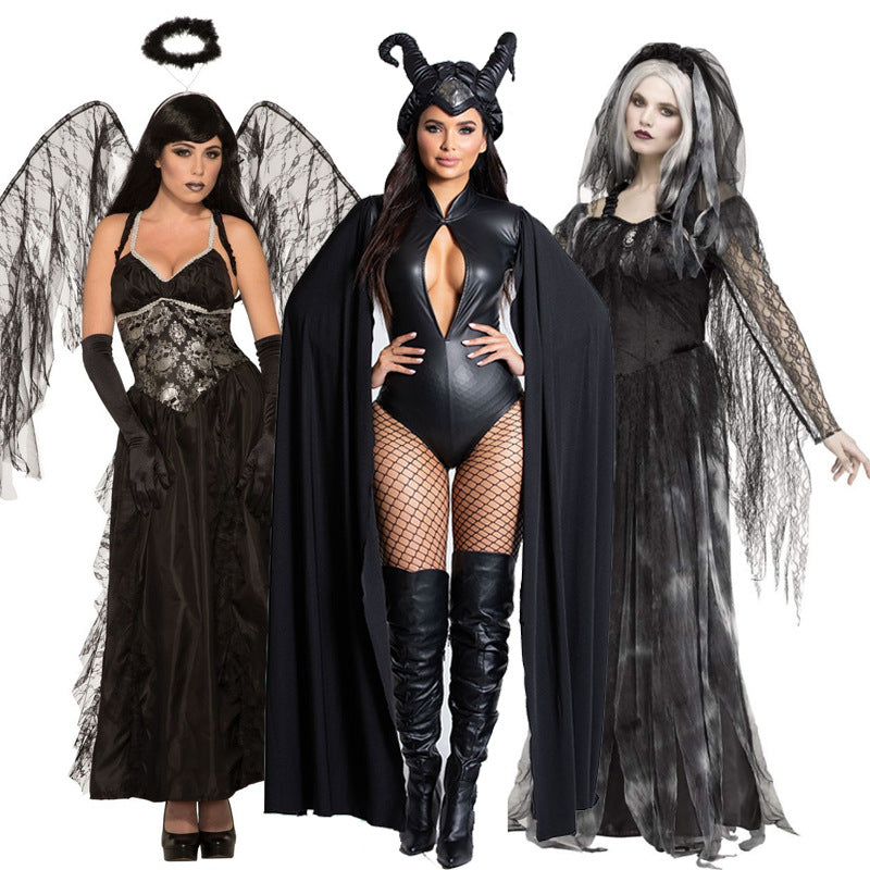 Modernes Gothic Sexy Prinzessin der Dunkelheit Damenkostüm