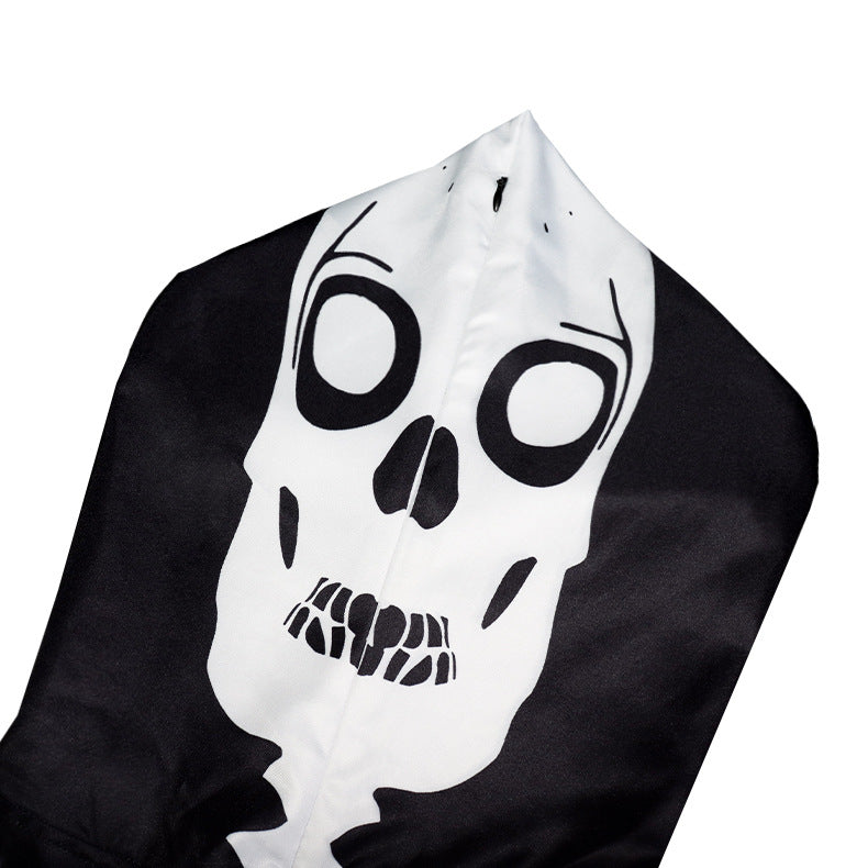 3D-Skelett-Stretch-Skinny-Bodysuit-Kostüm für Damen