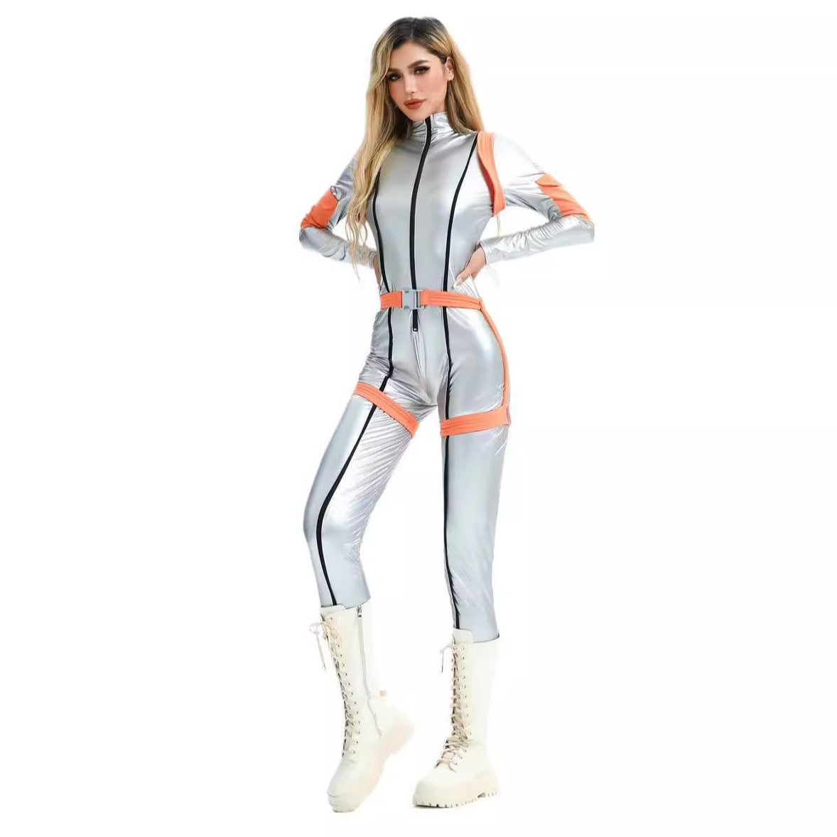 Außerirdisches Galaxie-Astronautenkostüm für Damen