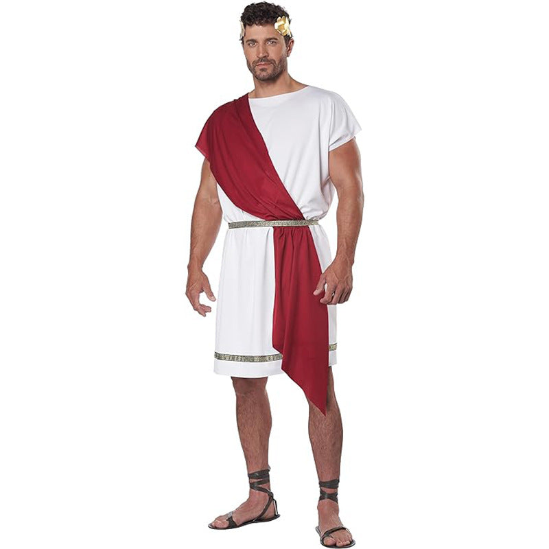 Antikes griechisches Königskostüm, komplettes Set, römischer Gladiator, Cosplay für Männer und Frauen