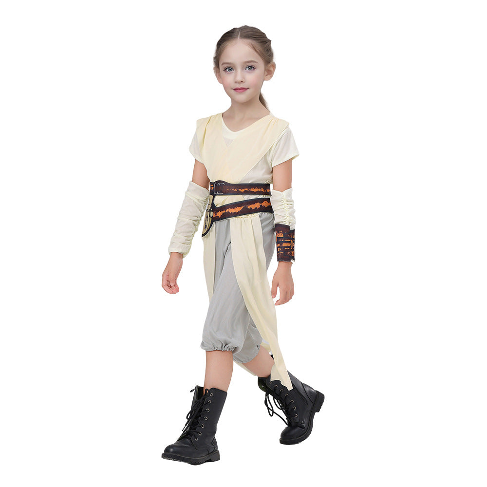 Star Wars: Das Erwachen der Macht – Rey-Kostüm für Mädchen – Star Wars Cosplay-Outfit