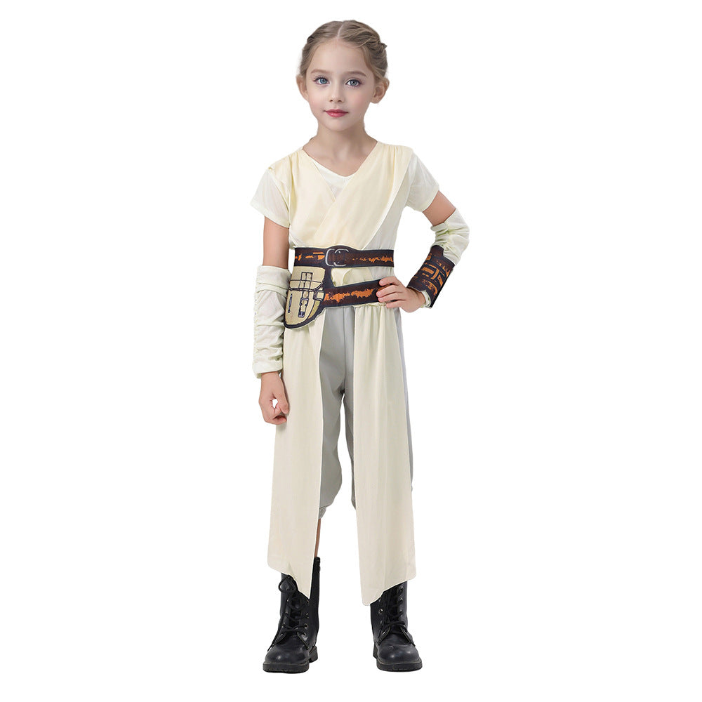 Star Wars: Das Erwachen der Macht – Rey-Kostüm für Mädchen – Star Wars Cosplay-Outfit