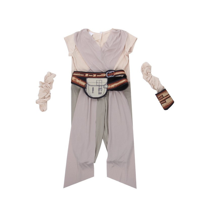 Star Wars: Das Erwachen der Macht – Rey-Kostüm für Mädchen – Star Wars Cosplay-Outfit