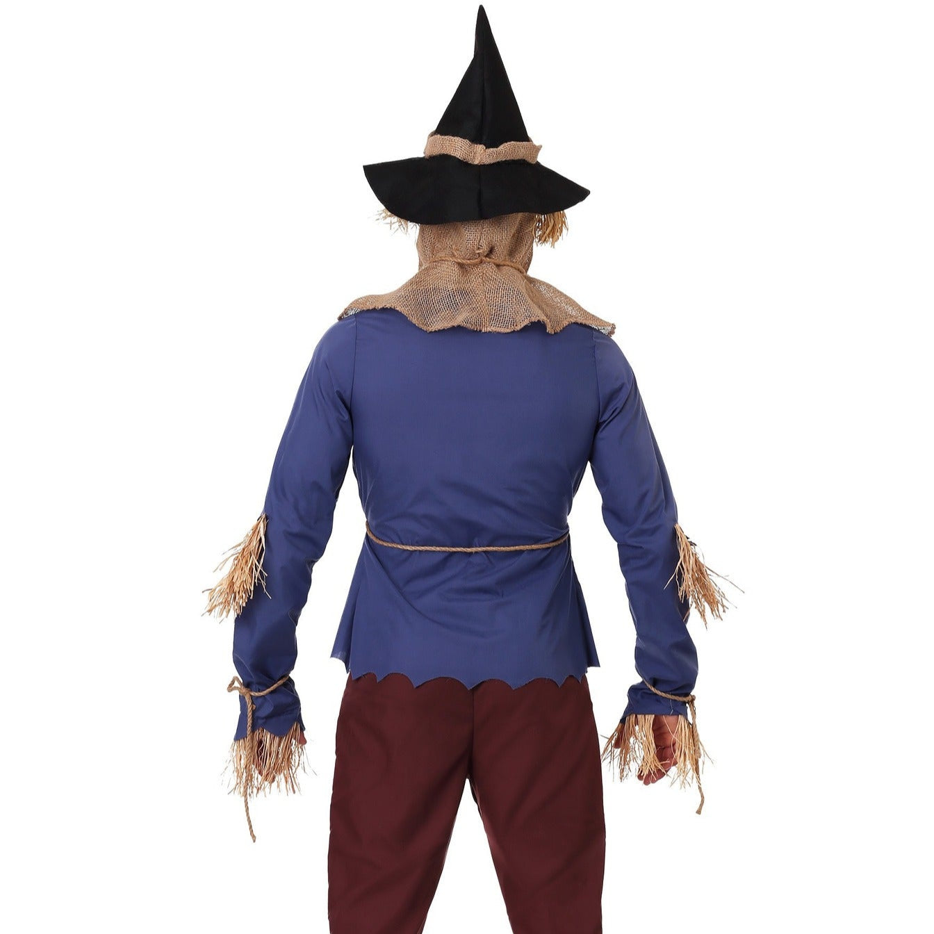 Vogelscheuchen-Kostüm für Erwachsene für Männer und Frauen, Party, Halloween, Cosplay, Outfit-Set