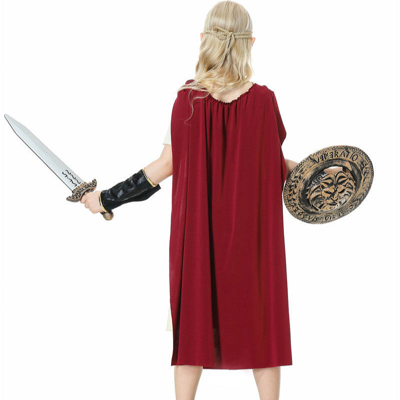 Antike römische Krieger, Soldaten, Gladiatorenkostüme für Männer, Jungen und Mädchen