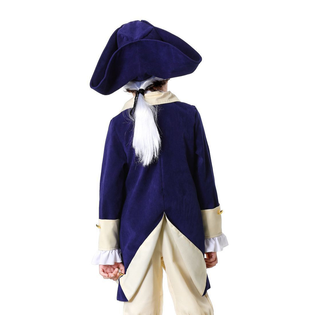 George Washington Kostüm als historische Figur aus der Kolonialzeit für Männer und Jungen