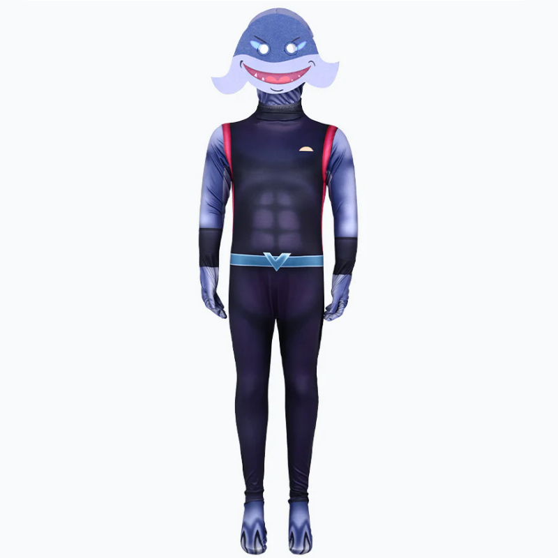 Kids Gantu jumpsuit cosplay Costume Perfect for Children Role Play Stitch Jumpsuit and Headgear Set