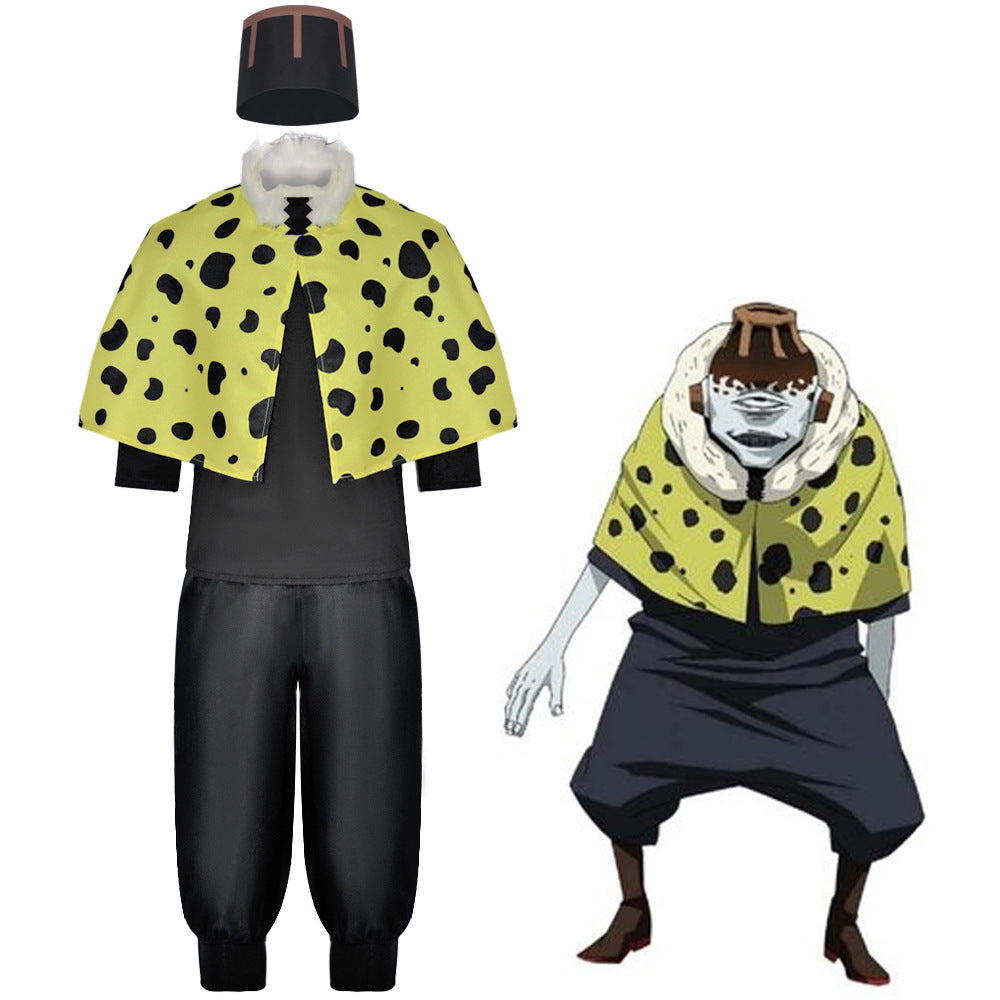 Mens JJK Jogo Cosplay Costume Suits Adult Uniform with Hat Halloween Party Outfits