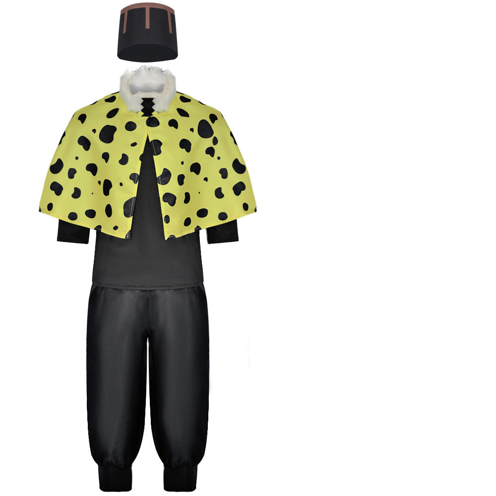 Mens JJK Jogo Cosplay Costume Suits Adult Uniform with Hat Halloween Party Outfits