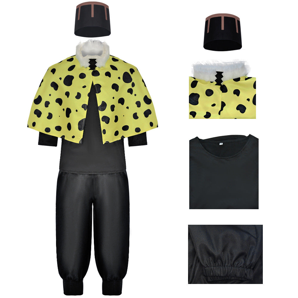 Mens JJK Jogo Cosplay Costume Suits Adult Uniform with Hat Halloween Party Outfits