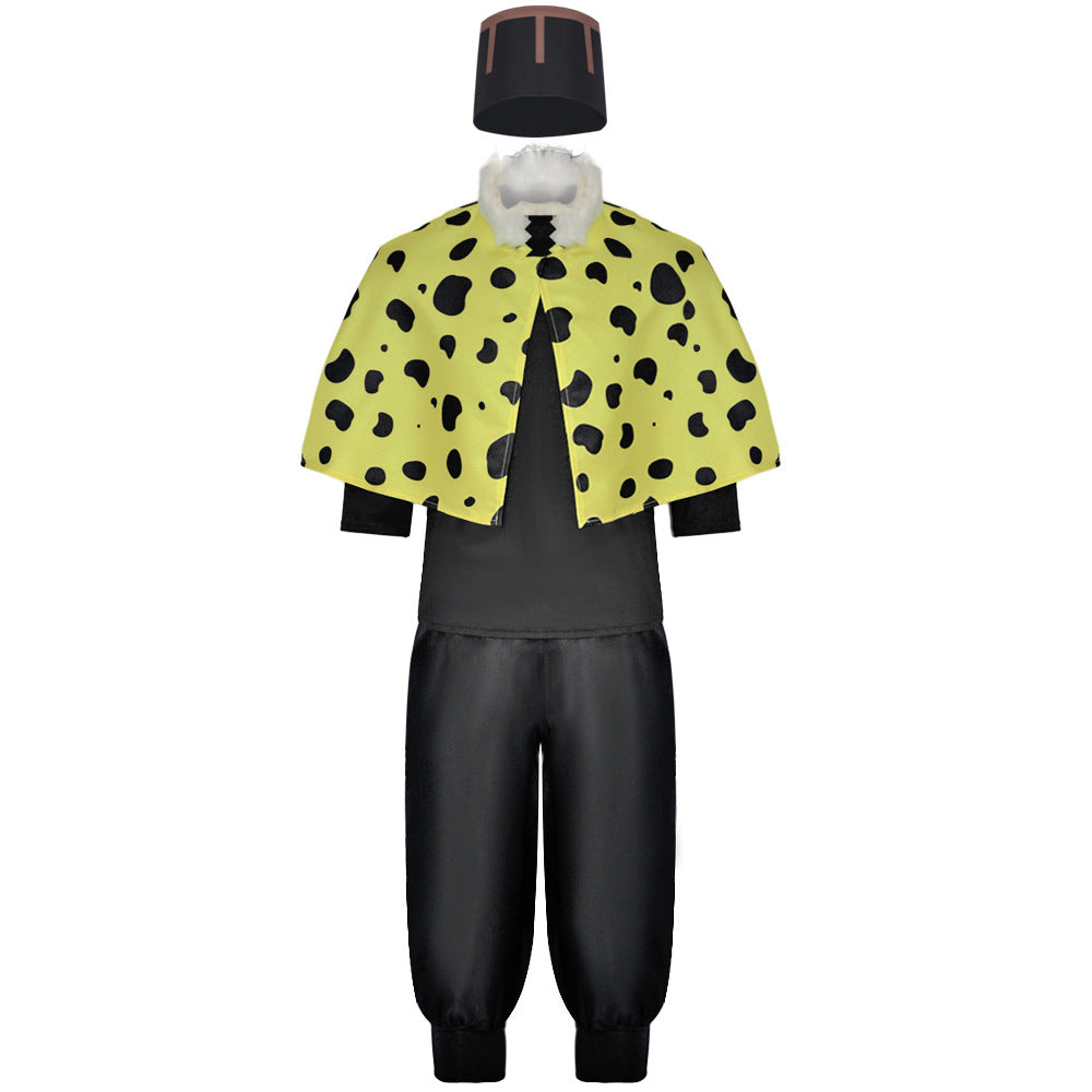 Mens JJK Jogo Cosplay Costume Suits Adult Uniform with Hat Halloween Party Outfits