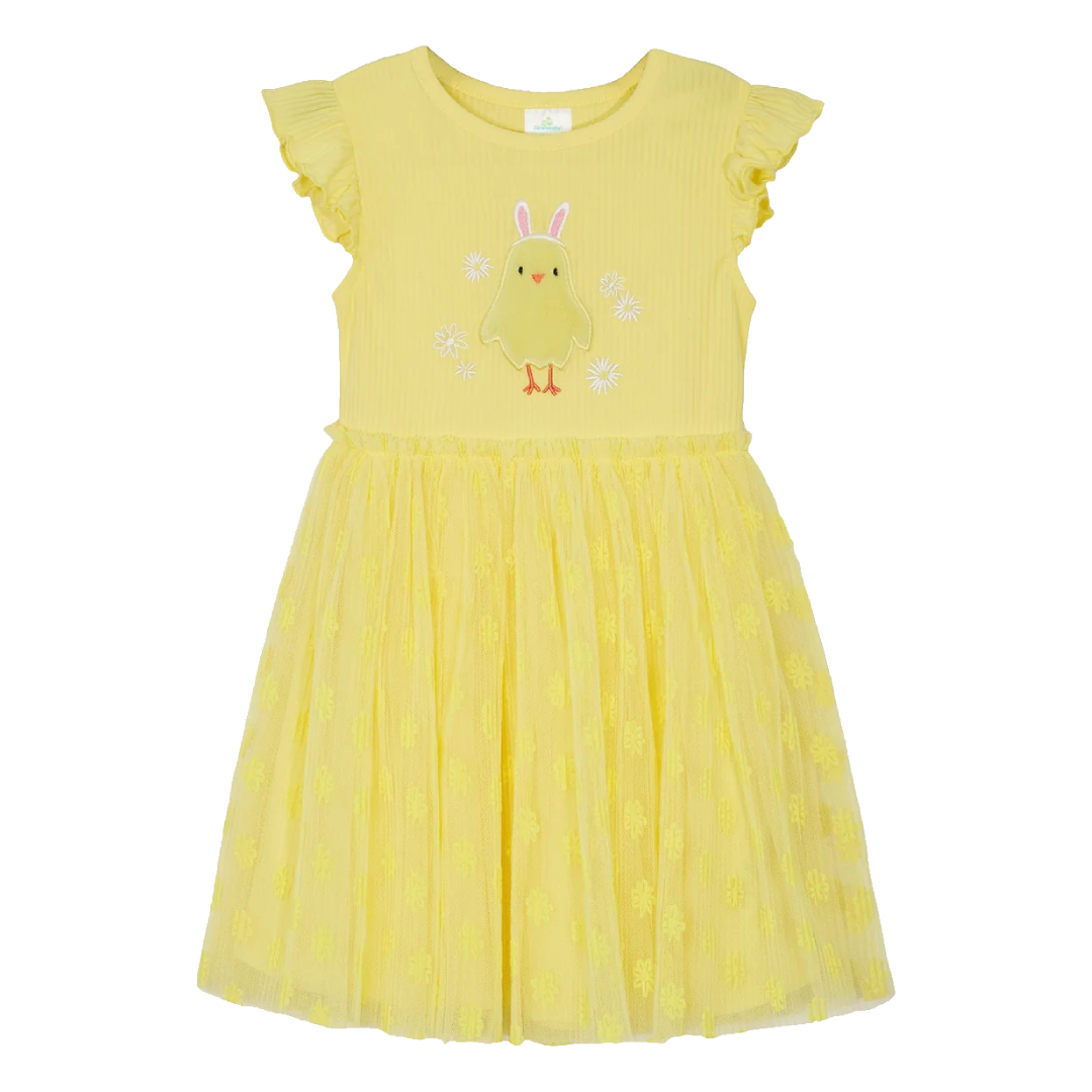 Tutu-Kleid mit Pailletten und Regenbogen-Pailletten für Ostern für Mädchen – Prinzessinnenkleid für die Geburtstagsparty von Blumenmädchen für Kinder im Alter von 3–10 Jahren.