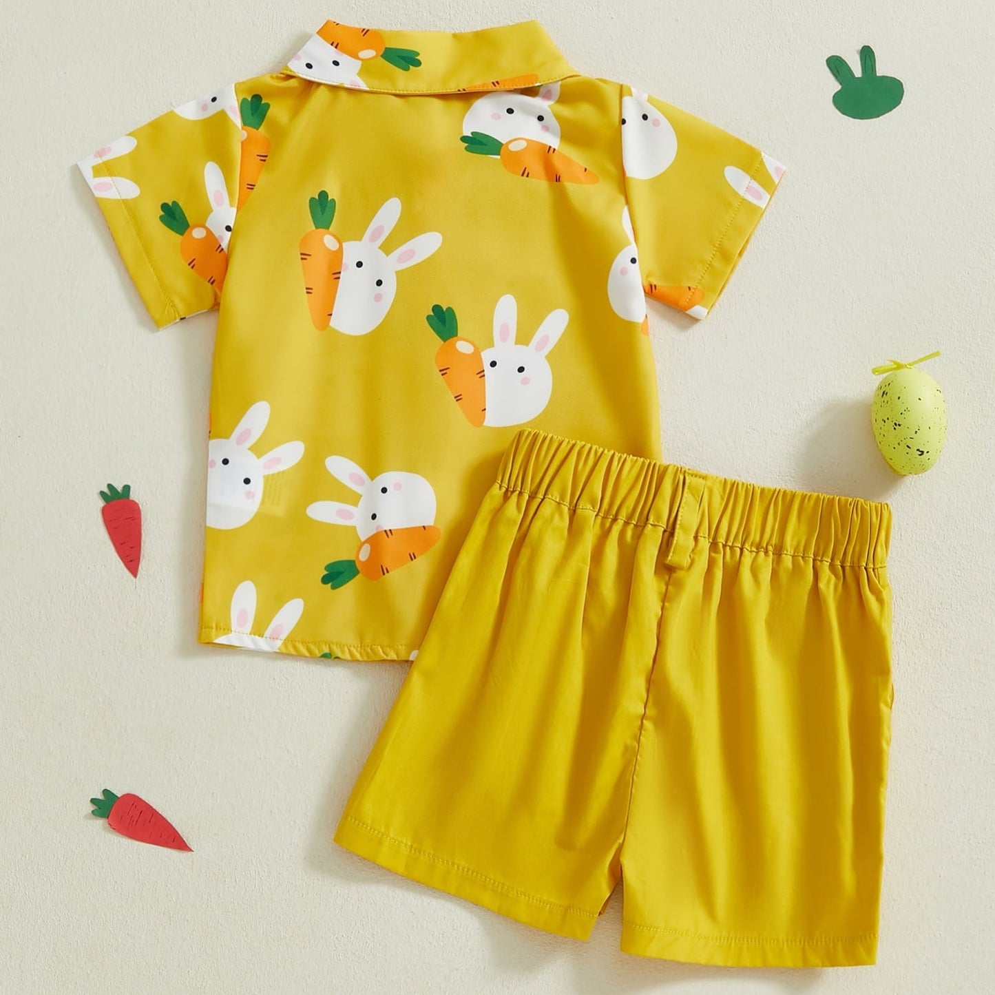 Osterkleidung für Jungen – Lässiges Häschenhemd, 6M-4T