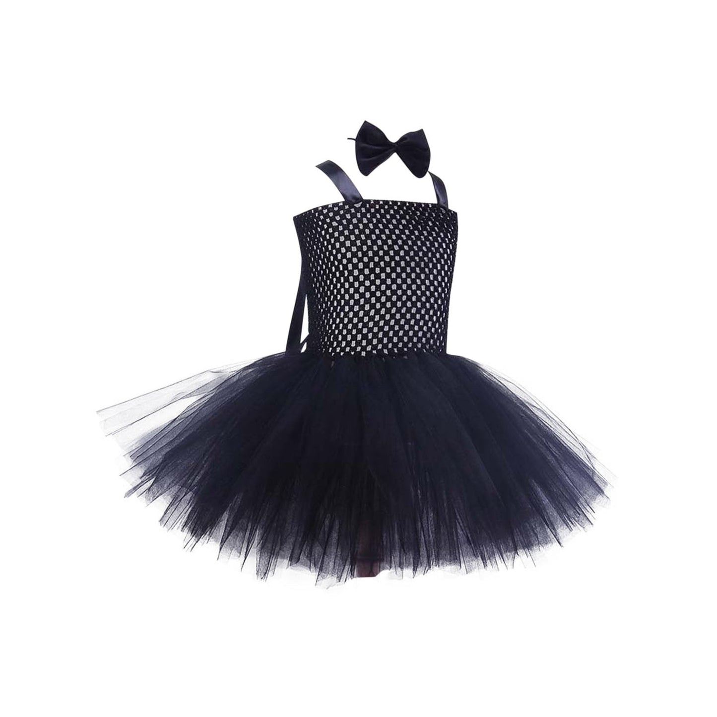 Osterkostüm für Mädchen – A-Linien-Prinzessinnen-Outfit mit Haarband und Fliege