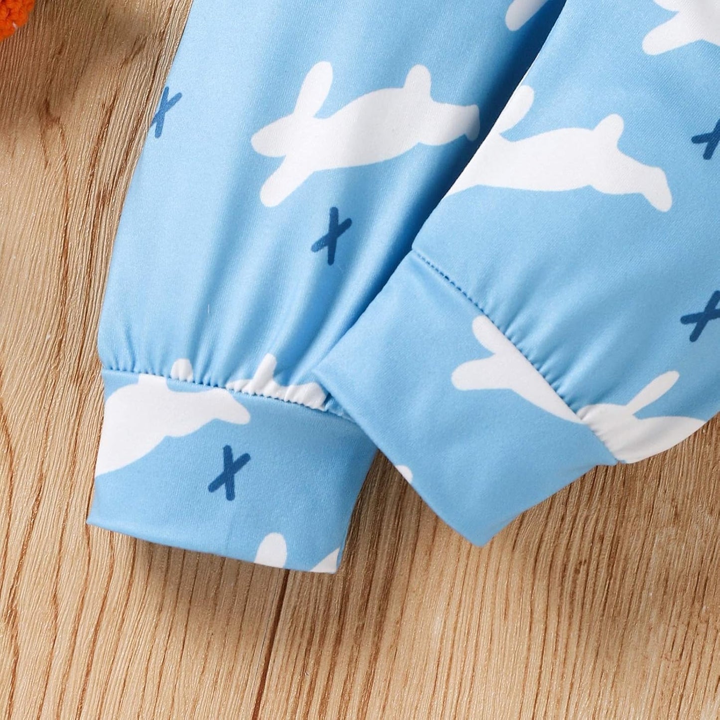 Osteroutfit für Babys Jungen – Mein erster Oster-Strampler + Hose + Mütze