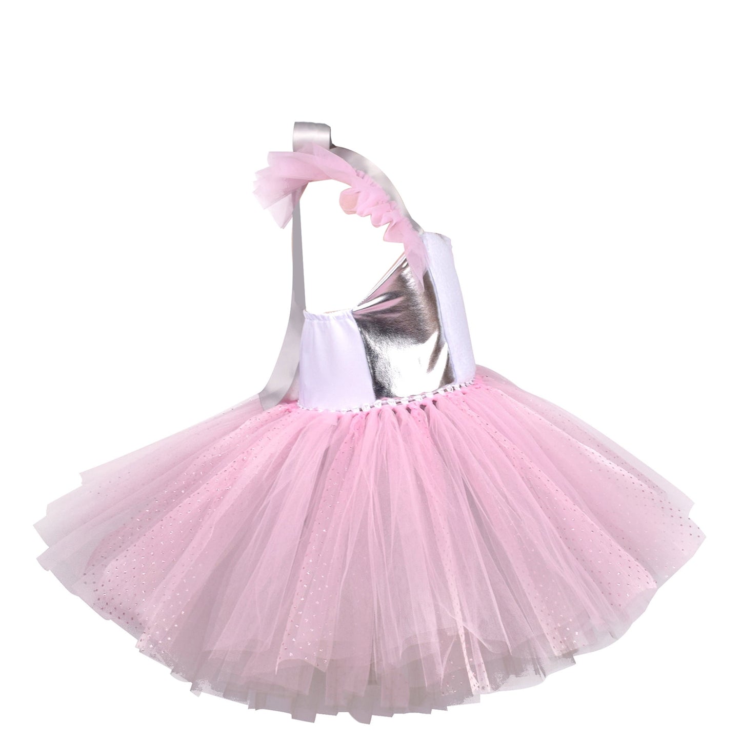 Osterhasenkostüm für Mädchen, Deluxe-Tüllkleid mit Kaninchen-Stirnband