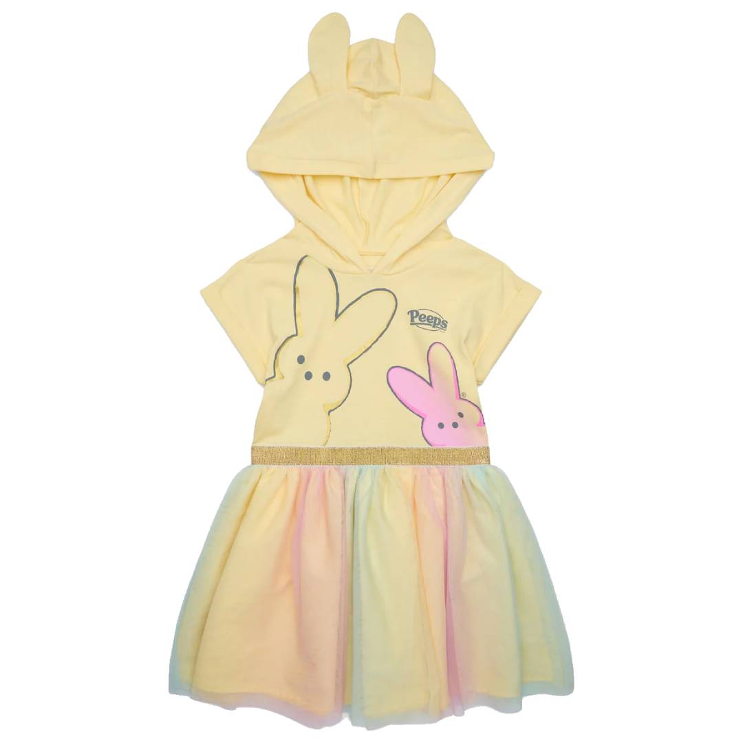 Osterkleid für Mädchen mit kurzen Ärmeln – Frühlingsoutfit für 4-12-Jährige