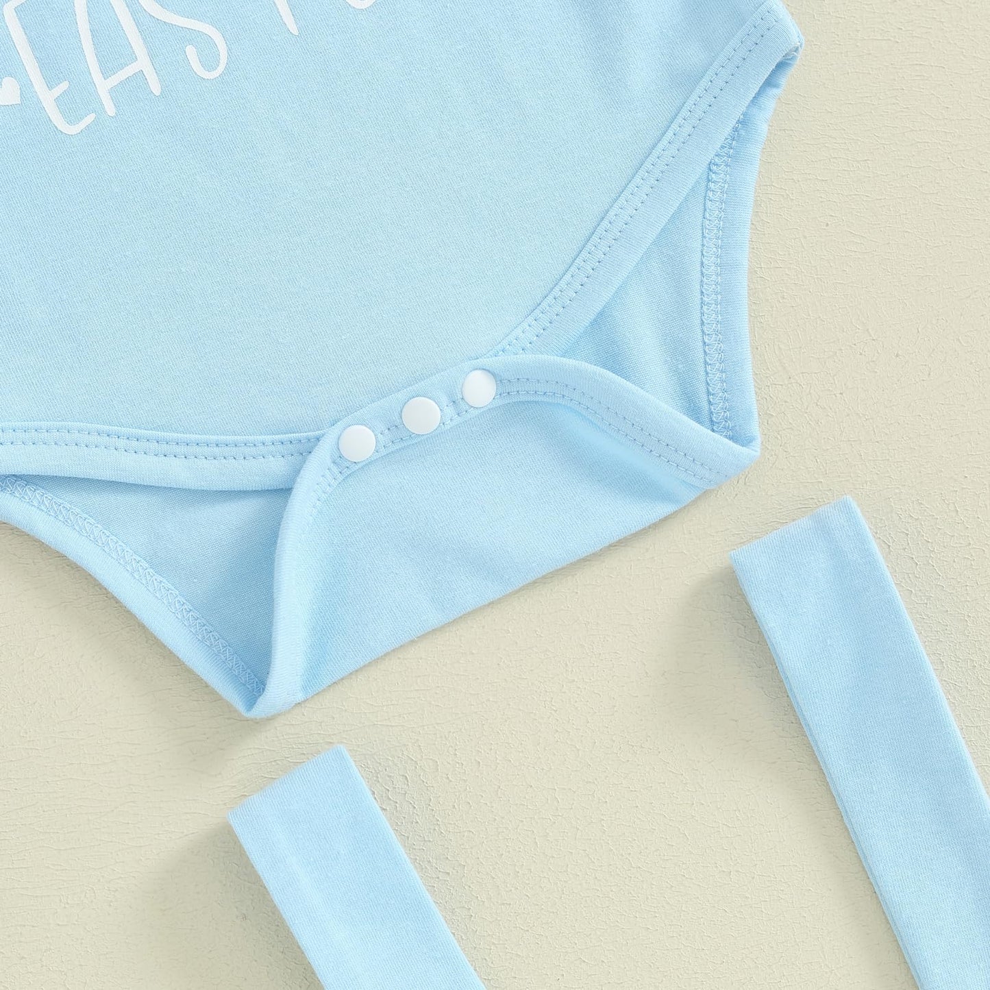 Bestseller: Oster-Outfit für Neugeborene – 3-teiliges Coming-Home-Set: Strampler, Hose und Mütze