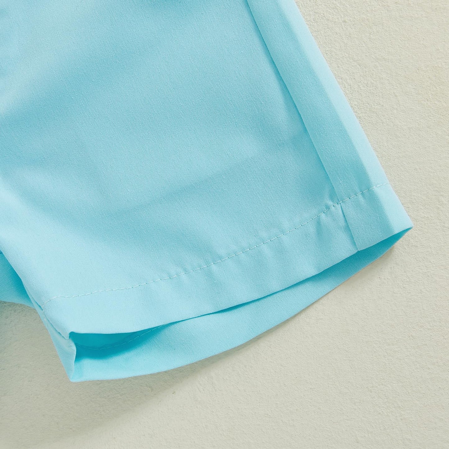 Baby Junge Ostern Outfit Bunny Print Kurzarm Button-up Fliege Hemd Shorts Set Kleinkind Junge Sommer Kleidung