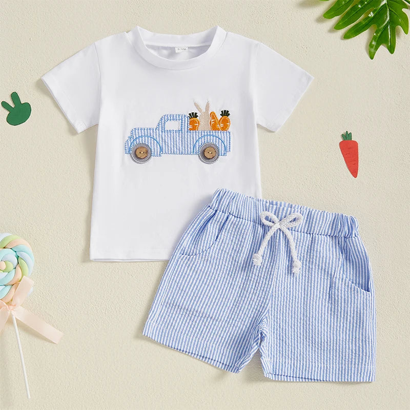 Osterhasen-Truck-Outfit für Babys – Süßes und bequemes Frühlingsset