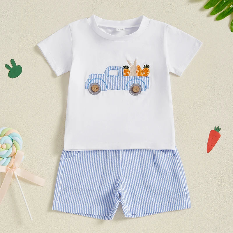 Osterhasen-Truck-Outfit für Babys – Süßes und bequemes Frühlingsset