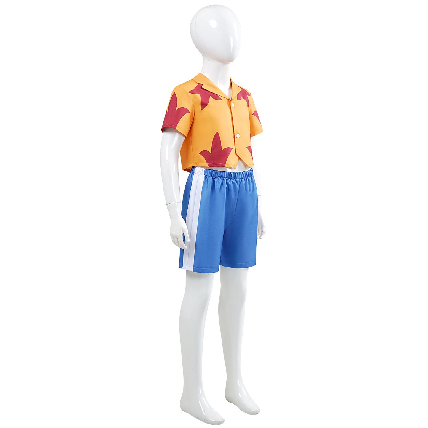 Boys Jumba Jookiba Cosplay Costume Yellow Tops and Blue Pants Set for Boys Birthday Outfit Halloween Party Wear
