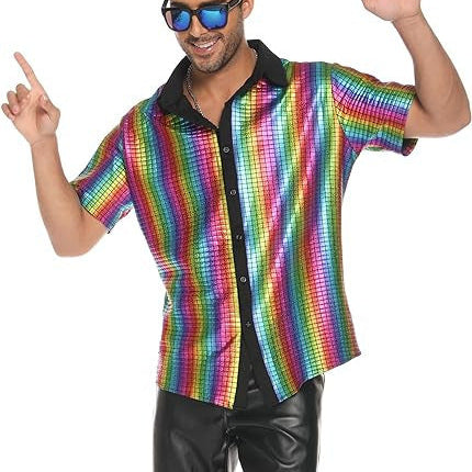 70er Jahre Disco Guy Herrenkostüm-Set für Erwachsene