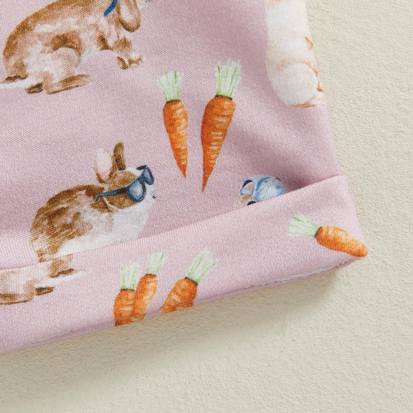 Süßes Osterhasen-Set – Kleinkinder-Hase-Shirt & Shorts für Jungen & Mädchen