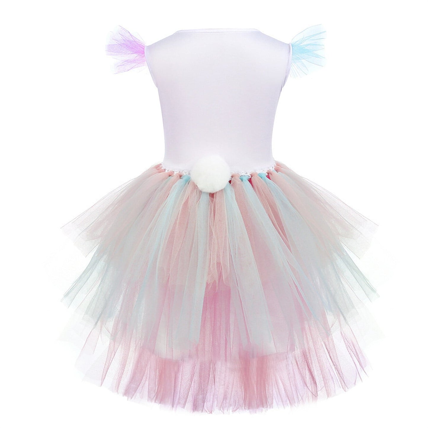 Osterhasenkostüm für Mädchen – Tüllkleid mit Hasenohren-Stirnband