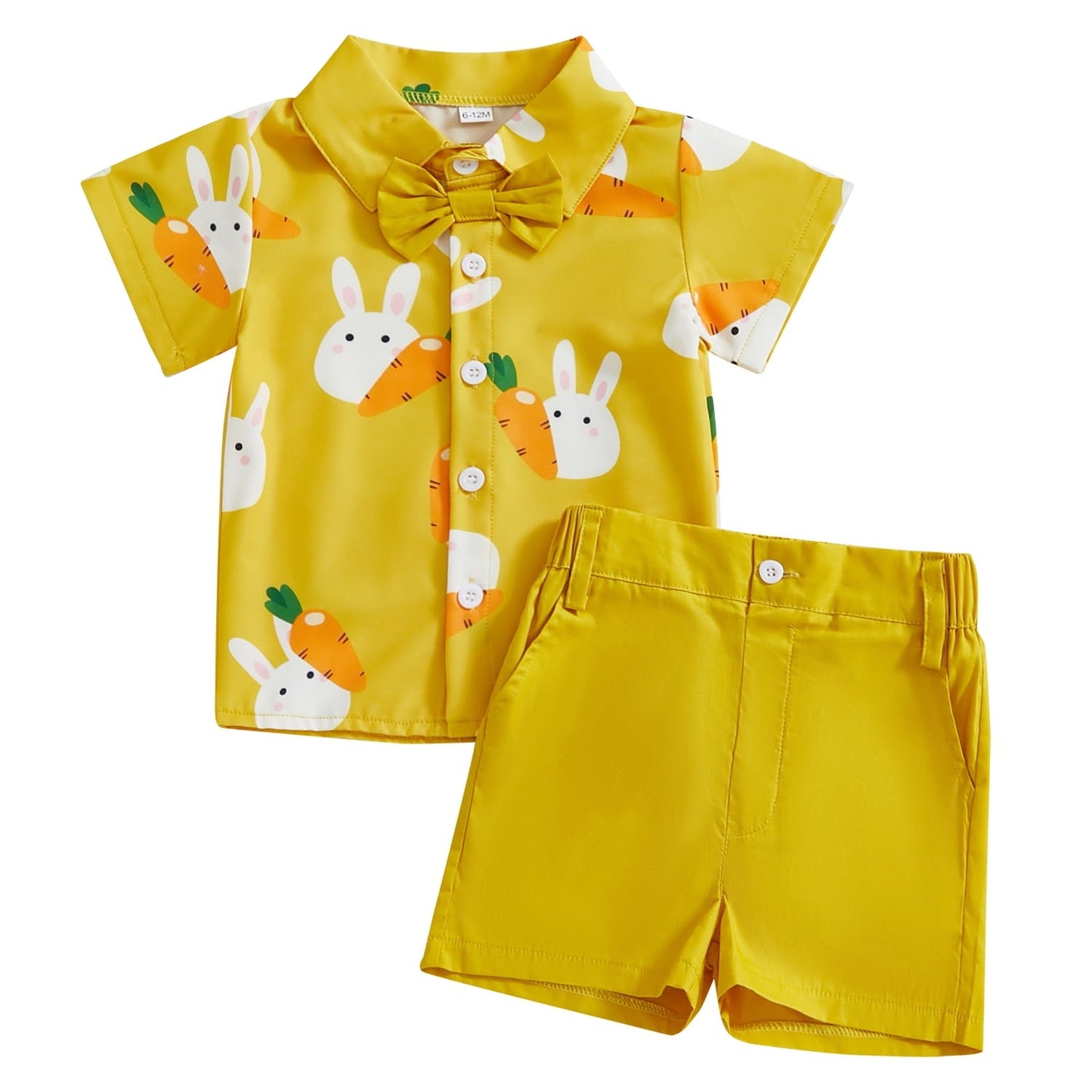 Osterkleidung für Jungen – Lässiges Häschenhemd, 6M-4T