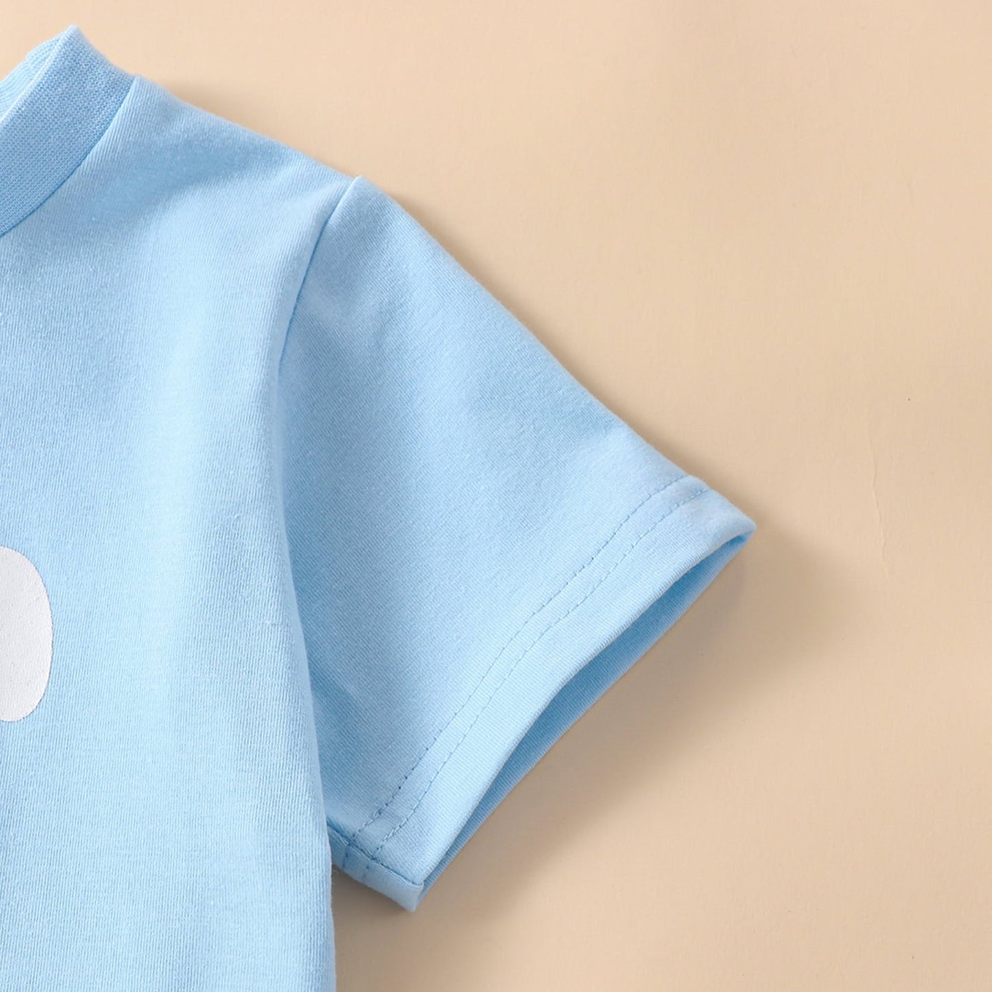 Osterkleidung für Babys Jungen – 2-teiliges T-Shirt- und Shorts-Set mit Hasen-Print (12M-4T)