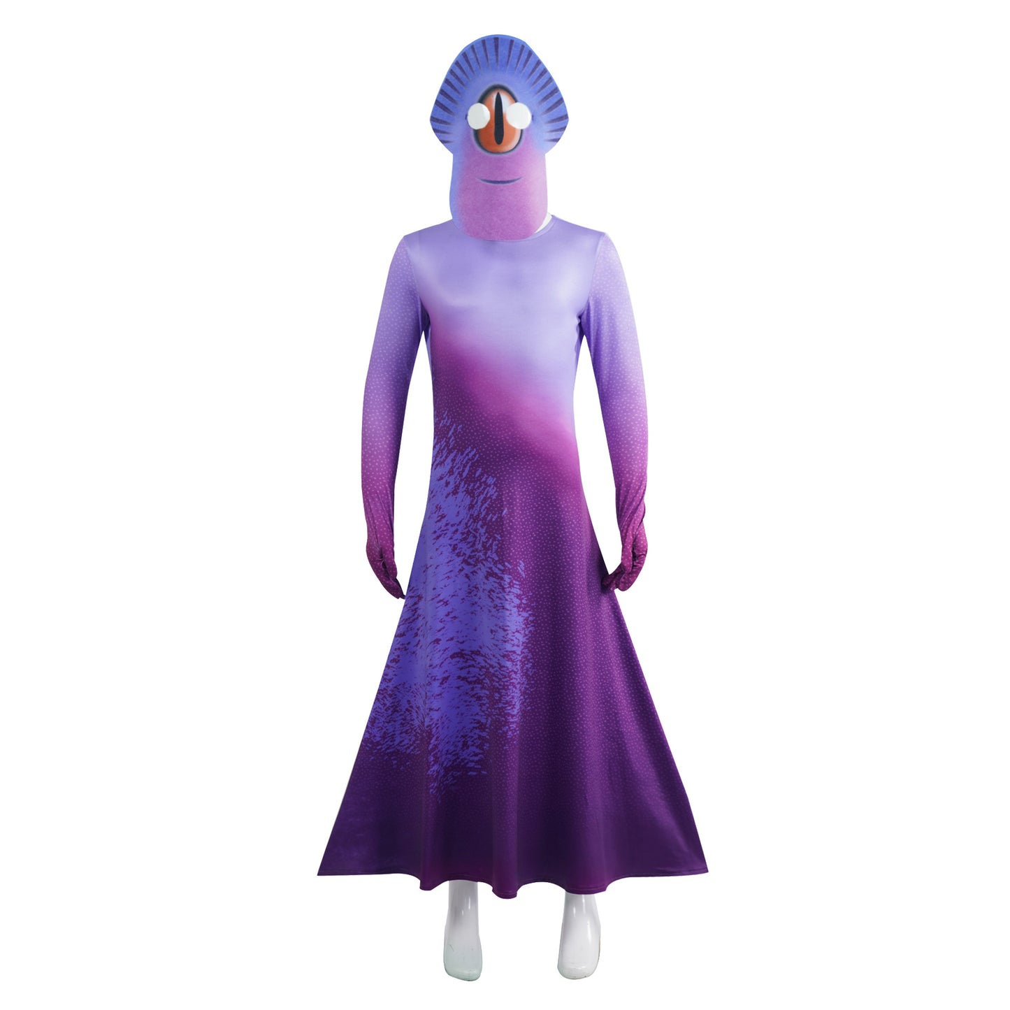 Kids Elio Film Animation Blue Fish Dress Cosplay Costume with Mask