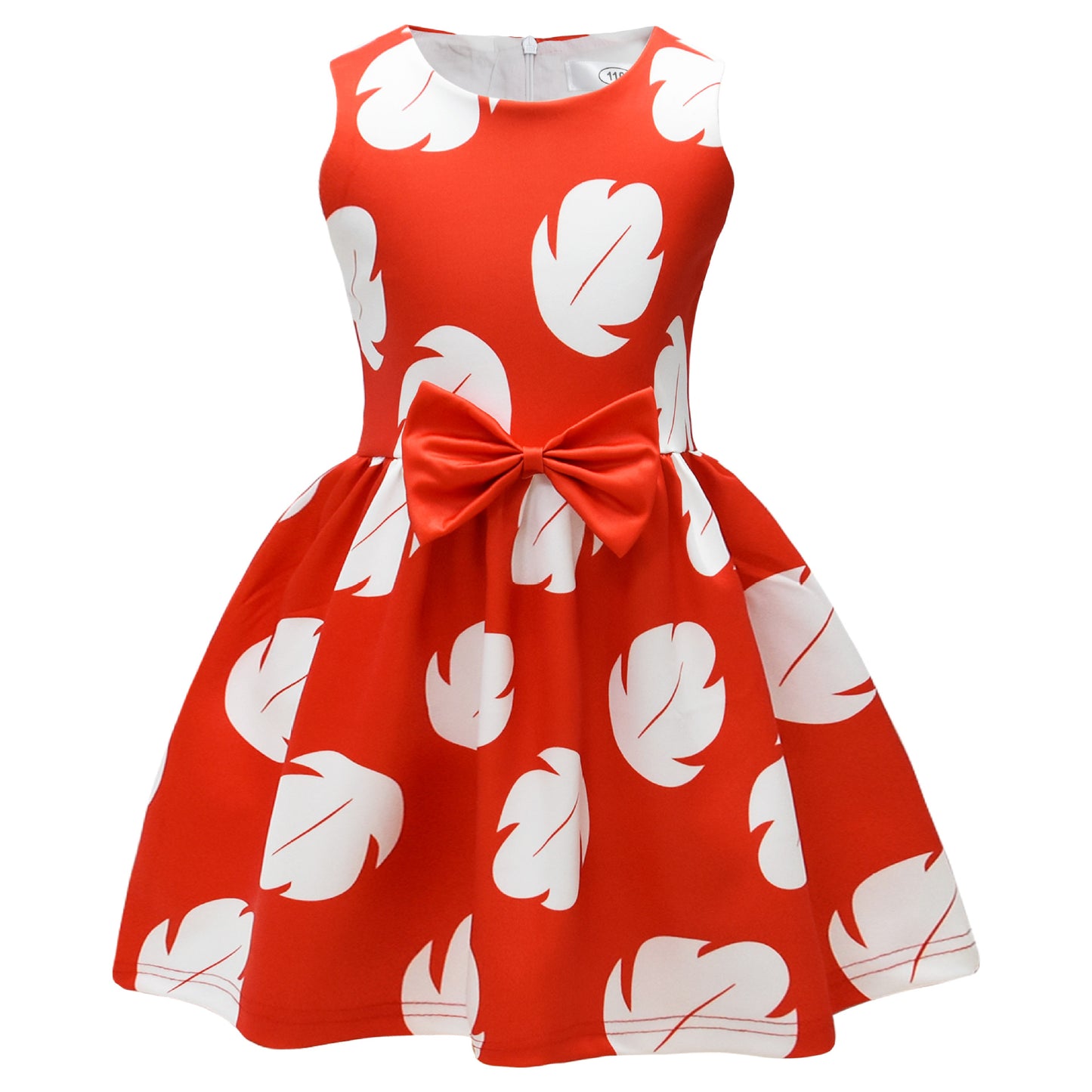 Hawaiian Little Girls Costume Dress with Bag Toddler Halloween Party Cosplay Outfit