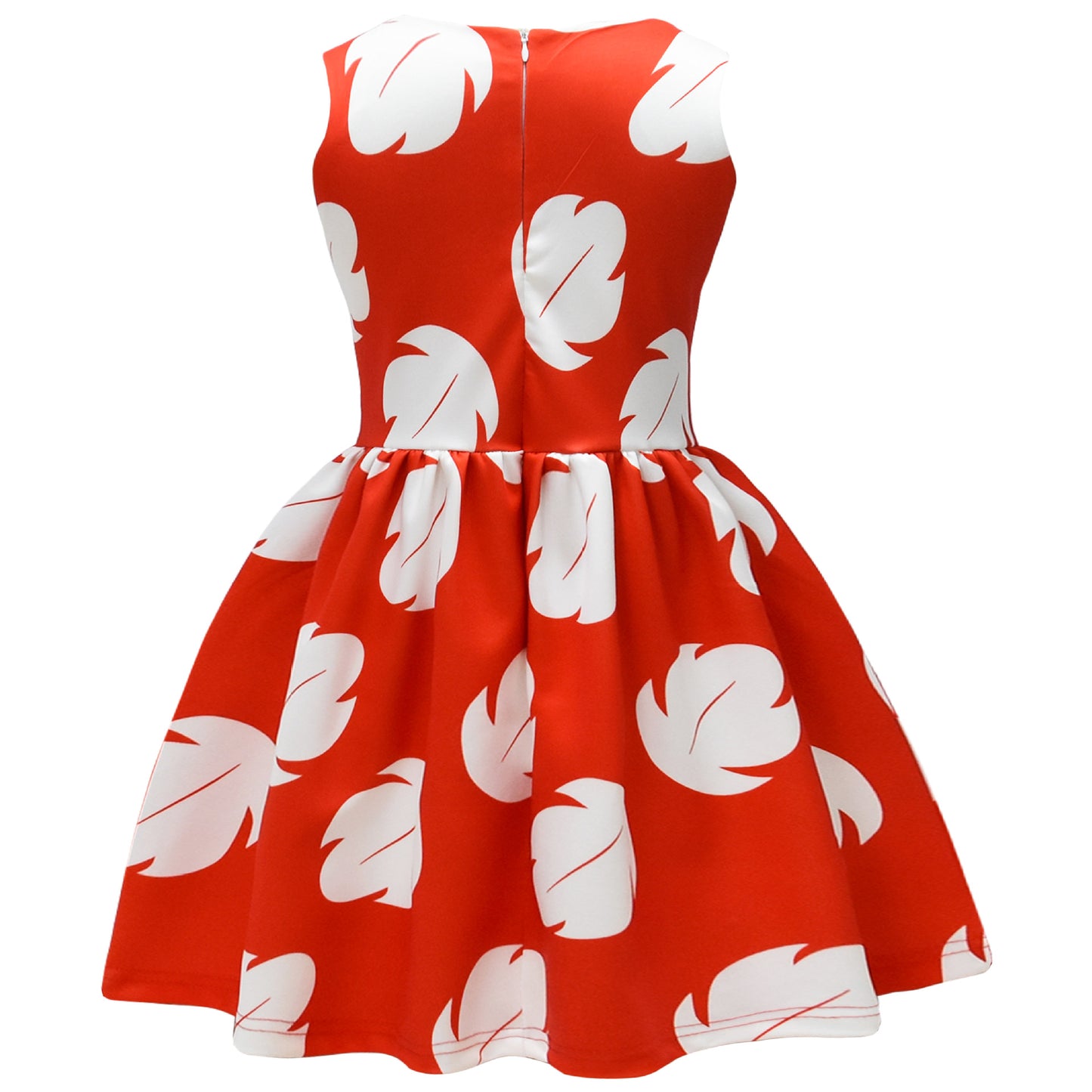 Hawaiian Little Girls Costume Dress with Bag Toddler Halloween Party Cosplay Outfit