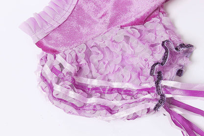 Girls Princess Dress Longest Hair Princess Outfit  Fairy Tales Cosplay Costume